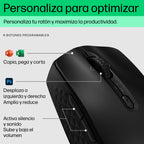 HP 420 Programmable Wireless Mouse ratón Oficina Ambidextro 4000 DPI (7)