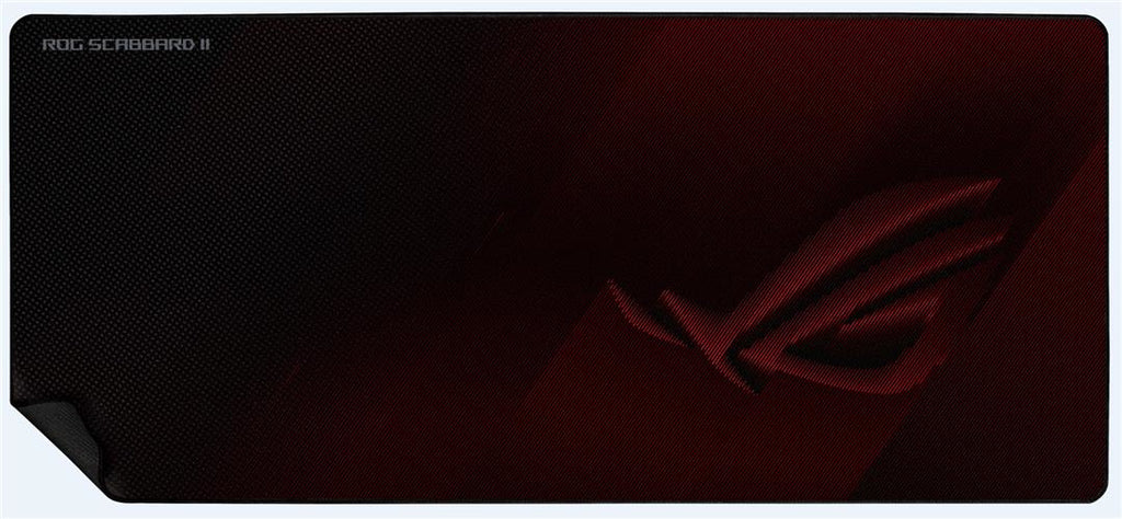 ASUS ROG Strix Scabbard II Alfombrilla de ratón para juegos Negro, Rojo (3)