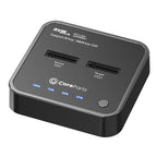 CoreParts MS-CLONER-NVME base de conexión para disco duro Negro (3)