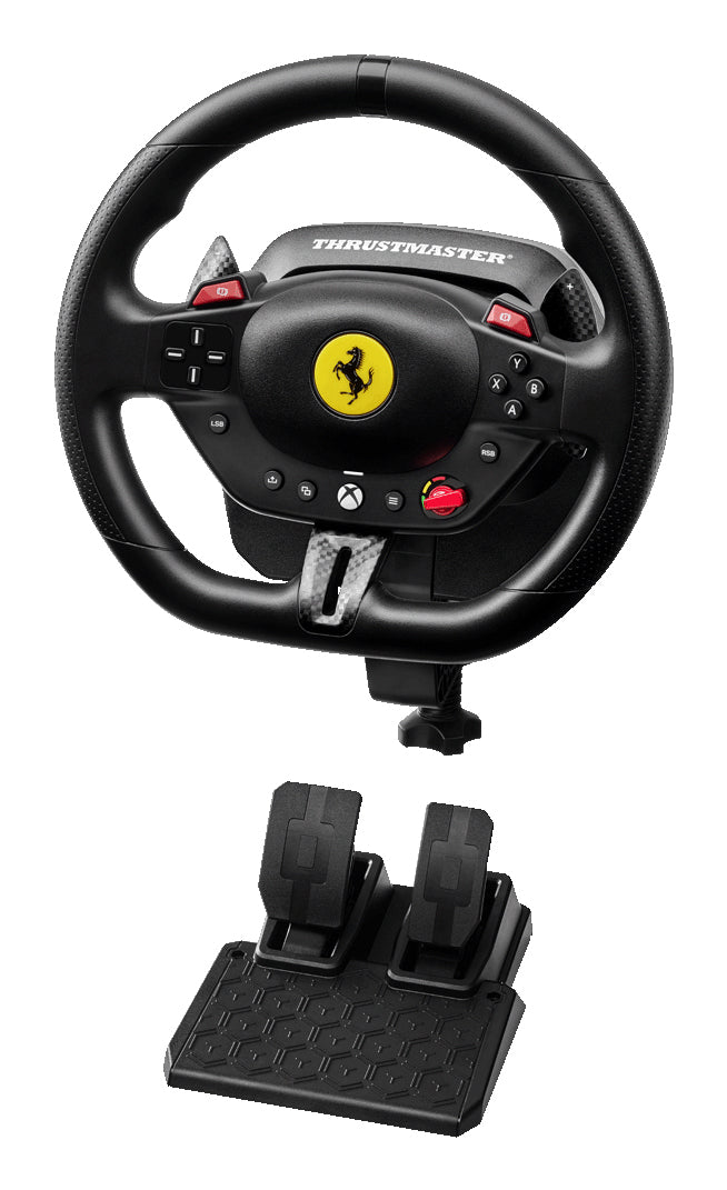 Thrustmaster T98 Ferrari 296 GTS Negro USB Volante + Pedales Analógico/Digital PC, Xbox One, Xbox Series S, Xbox Series X, Xbox One X, Xbox One S (4)