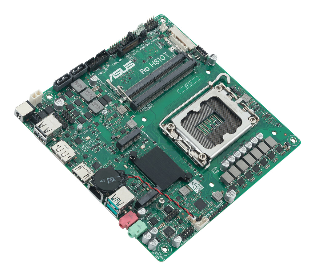 ASUS Pro H810T-CSM Intel H810 LGA 1851 (Socket V1) Thin Mini ITX (5)