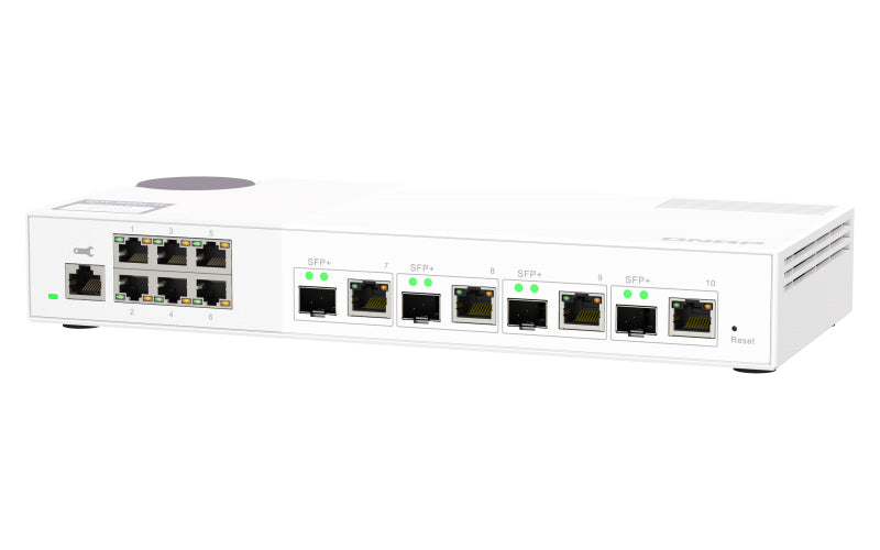 QNAP QSW-M2106-4C switch Gestionado L2 2.5G Ethernet (100/1000/2500) Blanco (5)