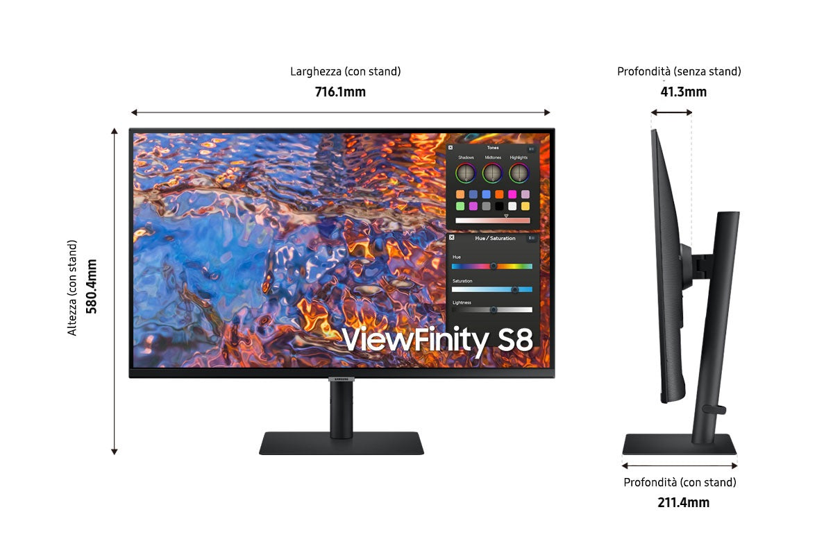 Samsung LS32B800PXU pantalla para PC 81,3 cm (32") 3840 x 2160 Pixeles 4K Ultra HD LCD Negro (5)