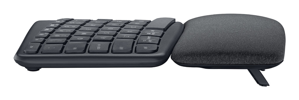 Logitech ERGO K860 teclado Oficina RF Wireless + Bluetooth QWERTZ Suizo Grafito (4)