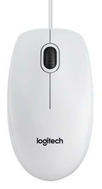 Logitech B100 ratón Oficina Ambidextro USB tipo A Óptico 800 DPI (2)