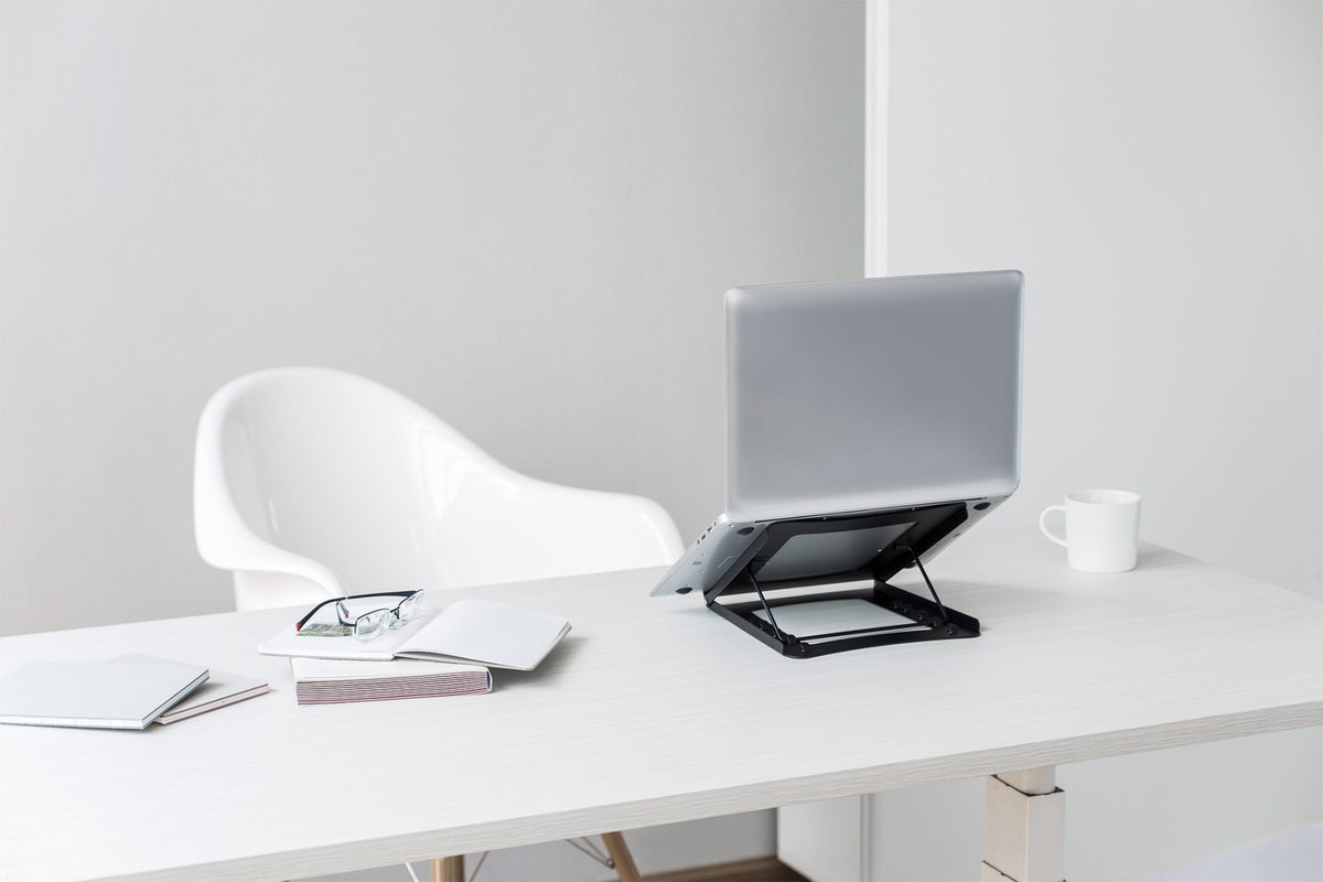 DIGITUS DA-90368 Foldable Steel Laptop/Tablet from 10 to 15 Stand adjustable black (3)