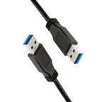LogiLink CU0040 cable USB USB 3.2 Gen 1 (3.1 Gen 1) 3 m USB A 5 Gbit/s 4,5 W Negro (3)