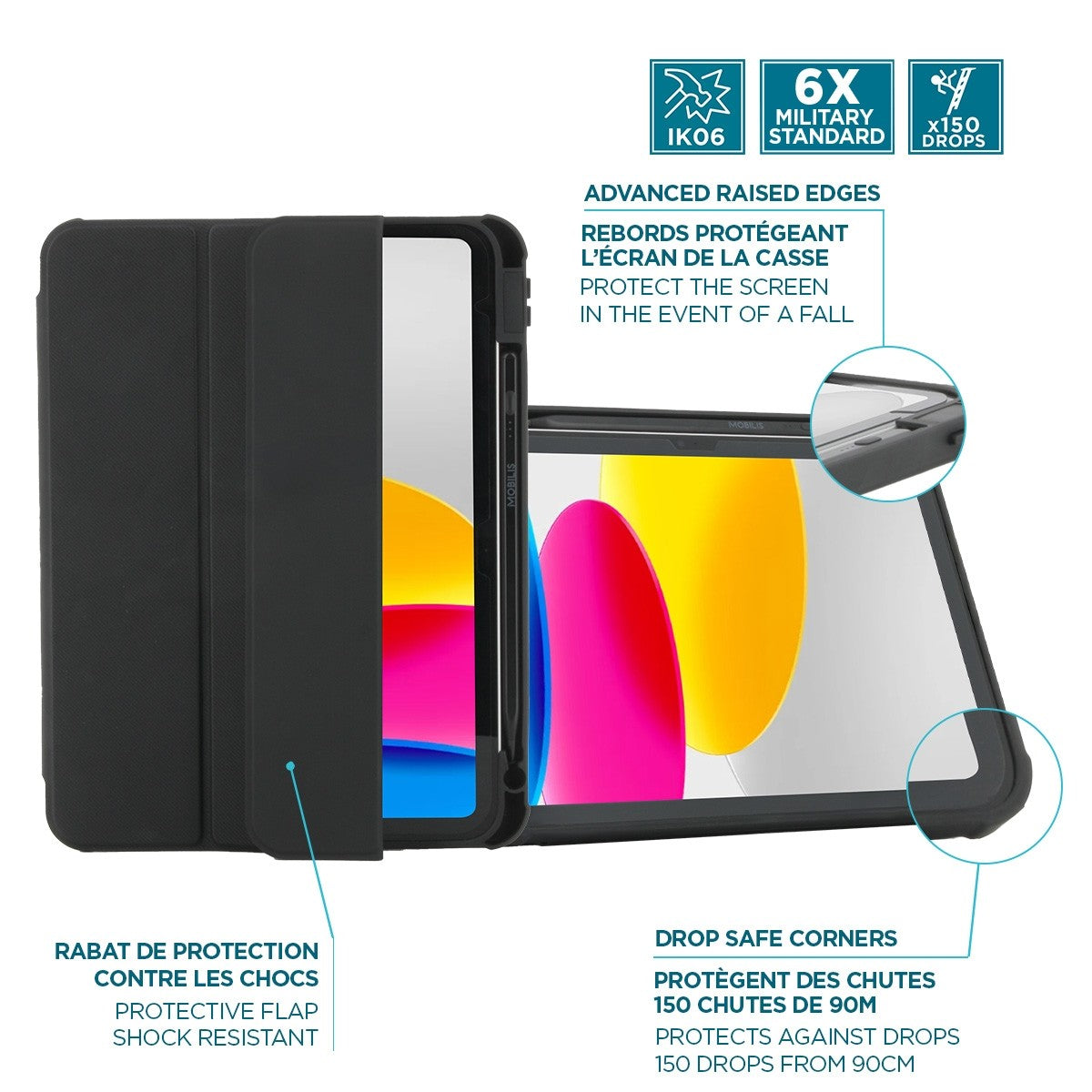 Mobilis Edge 2 funda para iPad 11'' 2025 10,9''