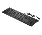 HP Pavilion Wired Keyboard 300 teclado Oficina USB Negro (3)