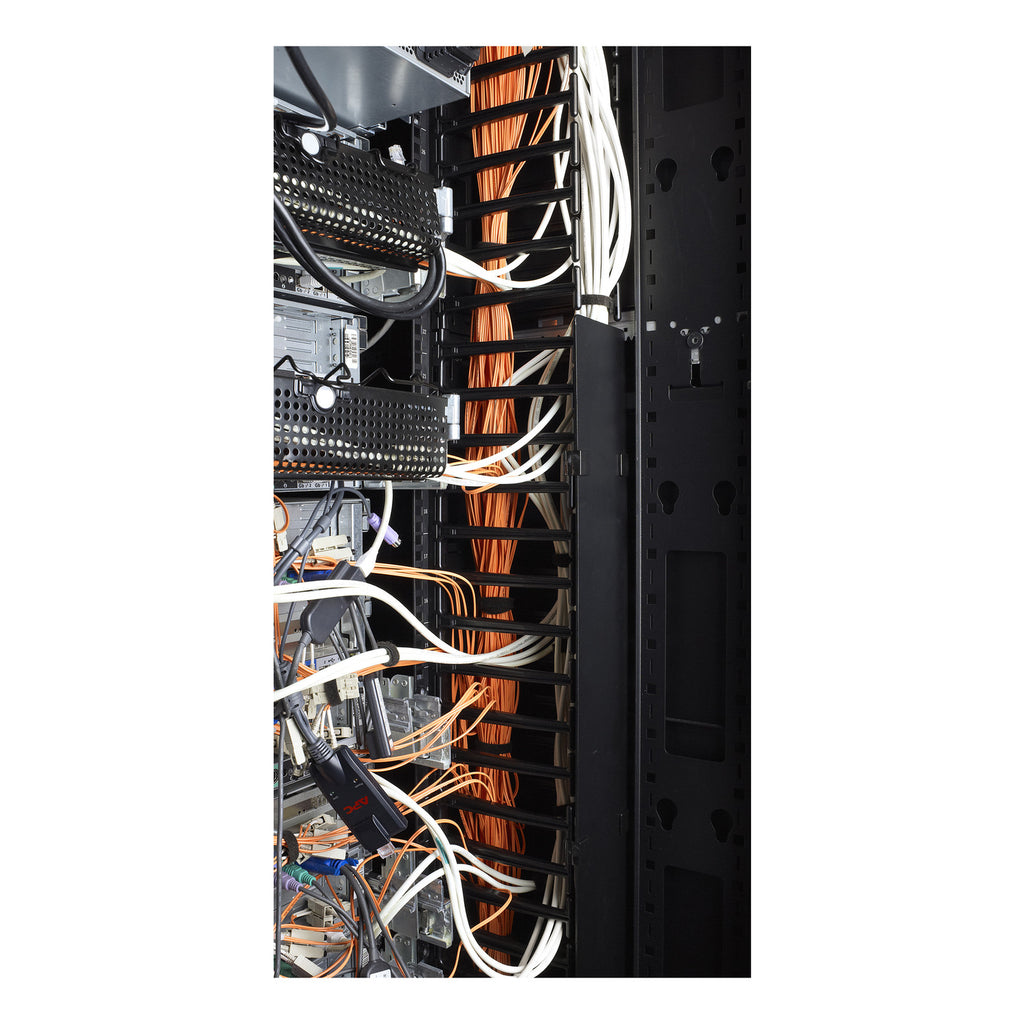 APC AR7588 canaleta para cable Bandeja portacables recta Negro (4)