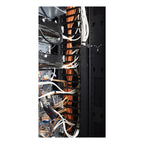 APC AR7589 canaleta para cable Bandeja portacables recta Negro