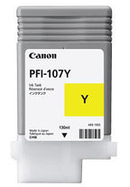 Canon PFI-107Y cartucho de tinta 1 pieza(s) Original Amarillo (2)