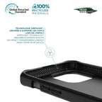 Mobilis Spectrum funda para móvil 17 cm Funda rígida Negro