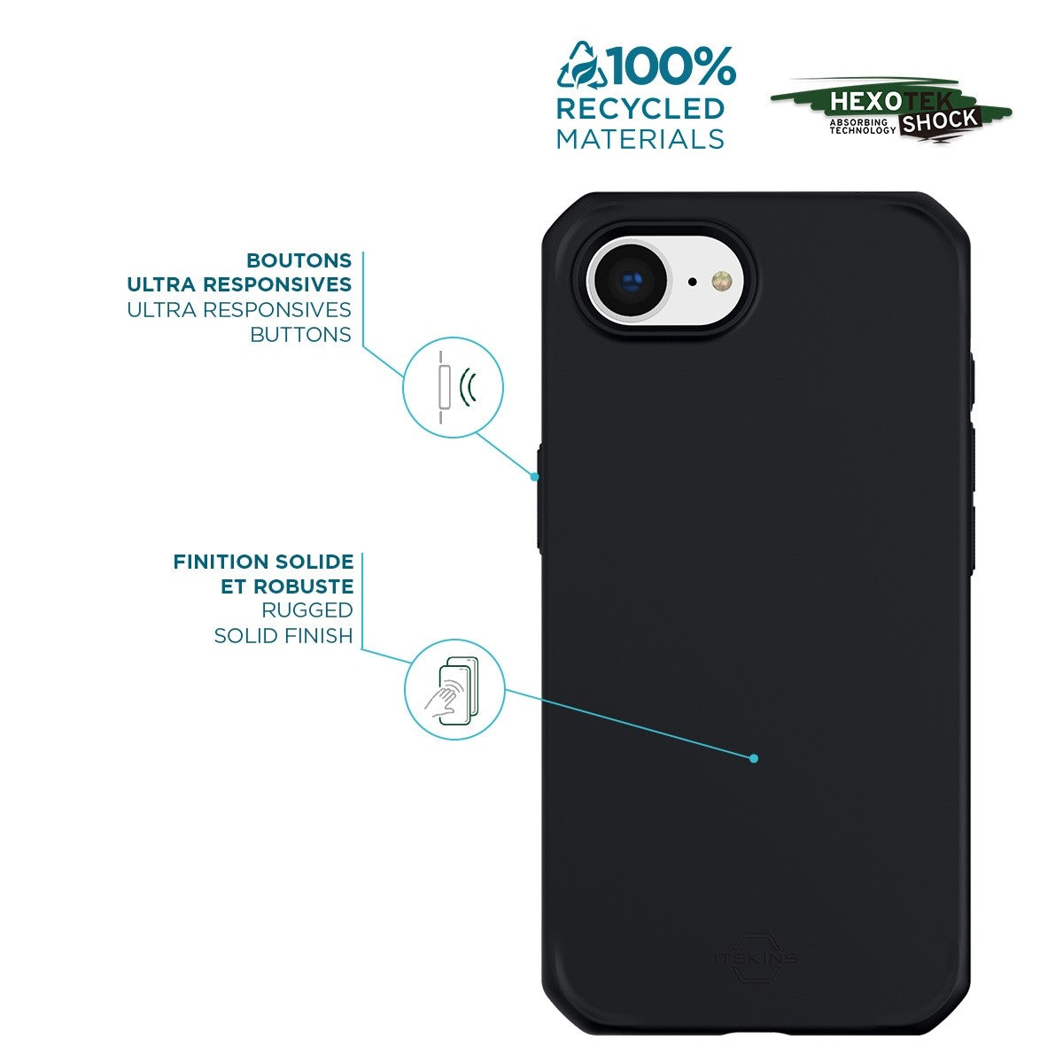 Mobilis 066110 funda para móvil 15,5 cm Funda Negro