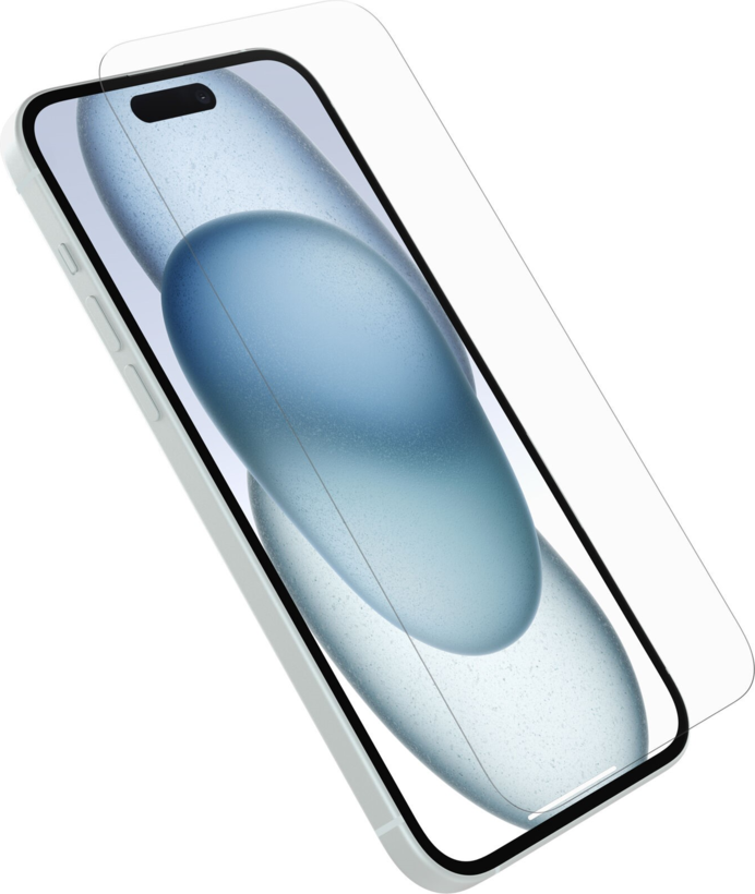 OtterBox Premium Glass Antimicrobial Apple iPhone 15 Plus -clear