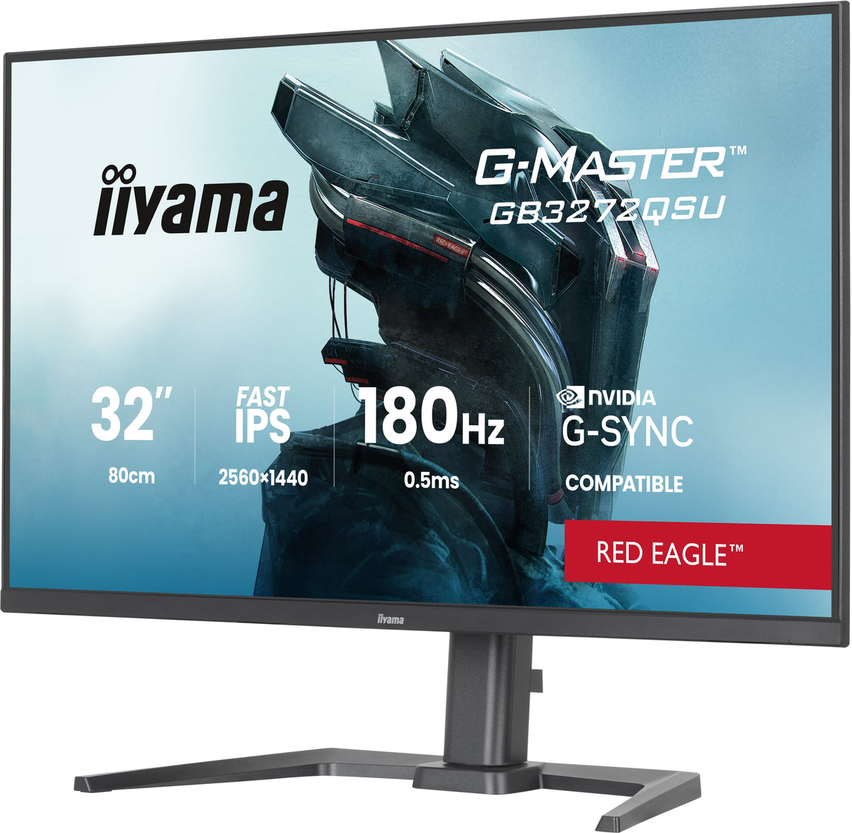iiyama G-MASTER GB3272QSU-B1 pantalla para PC 80 cm (31.5") 2560 x 1440 Pixeles Quad HD LED Negro (2)