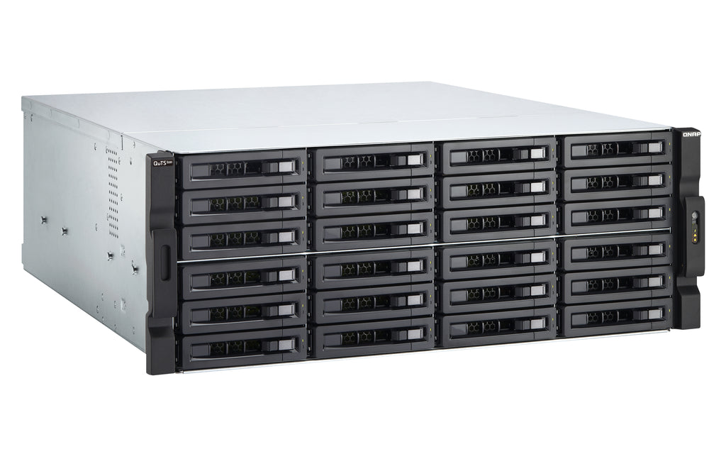 QNAP TS-h2483XU-RP NAS Bastidor (4U) Intel Xeon E E-2236 128 GB DDR4 0 TB QuTS hero Negro (7)