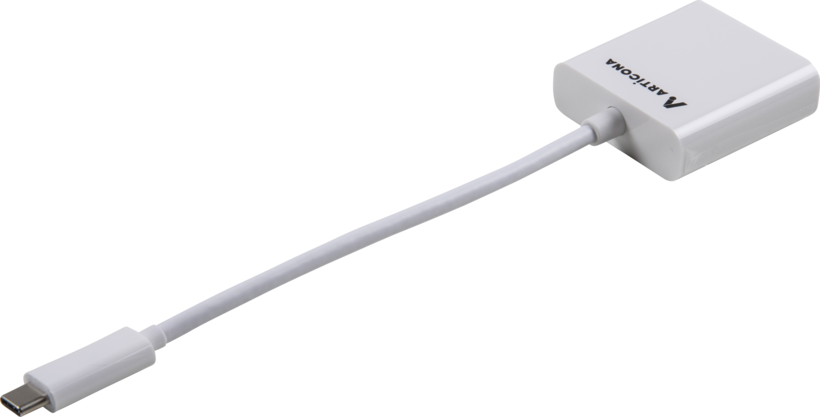 Adap. USB tipo C a - HDMI h blanco 0,1 m (2)