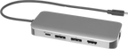 Hub multipuerto ti. C 2xDP/HDMI/USB/RJ45 (4)