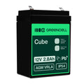 Green Cell AGM Battery 12V 2.8Ah - Battery - Baby (C)