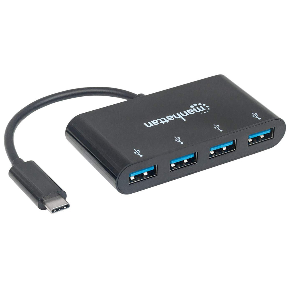 Manhattan 162746 base para portátil y replicador de puertos USB 3.2 Gen 1 (3.1 Gen 1) Type-C Negro (2)
