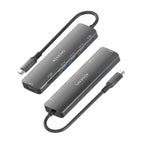 AISENS ASUC-7P025-GR base para portátil y replicador de puertos Alámbrico USB 3.2 Gen 1 (3.1 Gen 1) Type-C (4)