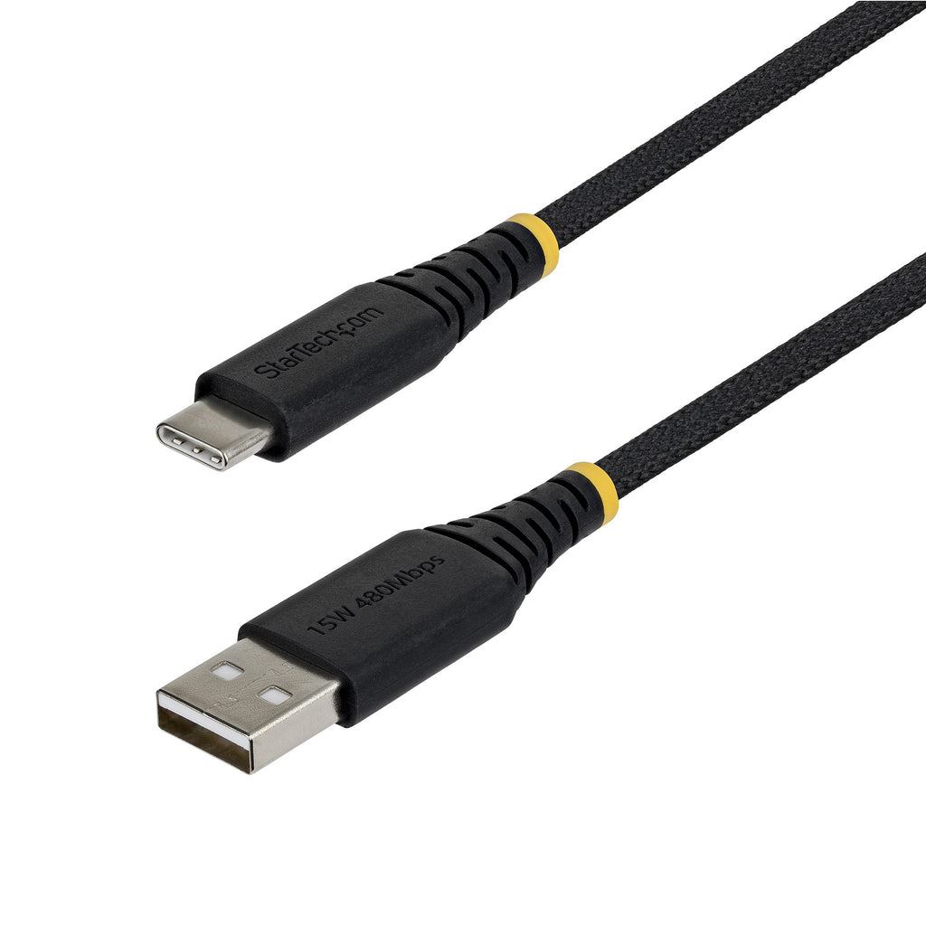StarTech.com USB2AC15CMBR cable USB USB 2.0 0,15 m USB A USB C 0,48 Gbit/s Negro
