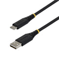 StarTech.com USB2AC15CMBR cable USB USB 2.0 0,15 m USB A USB C 0,48 Gbit/s Negro