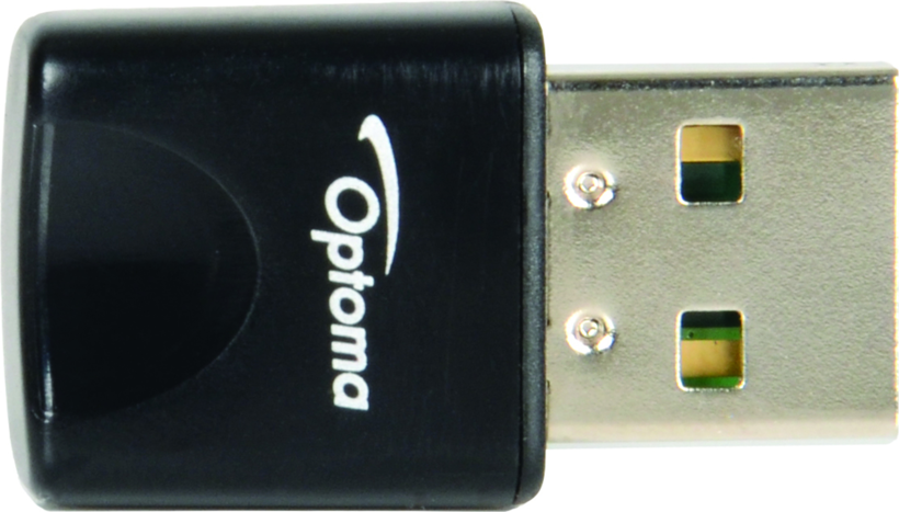Optoma SP.71Z01GC01 - Adaptador de red, USB 2.0, Wireless USB 1.0