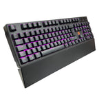 VIDA MECHA MECHANICAL RGB KEYBOARD teclado Juego USB QWERTY Inglés del Reino Unido Negro (2)