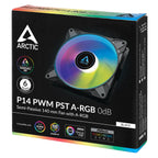 ARCTIC P14 PWM PST A-RGB 0dB Carcasa del ordenador Ventilador 14 cm Negro 1 pieza(s) (6)