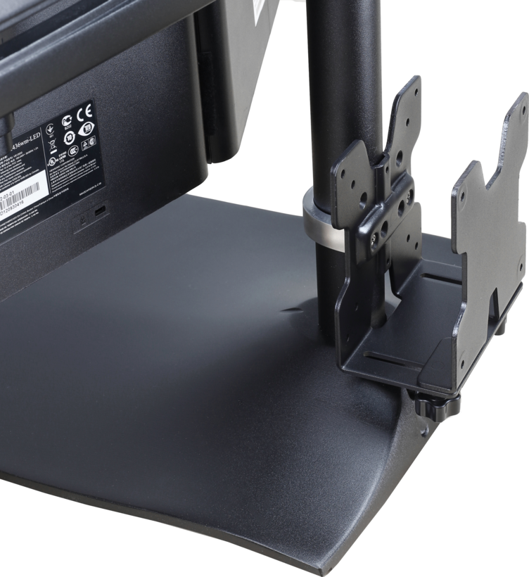 Ergotron 80-107-200 - Montaje mini de PC, instalable debajo del escritorio vista 3