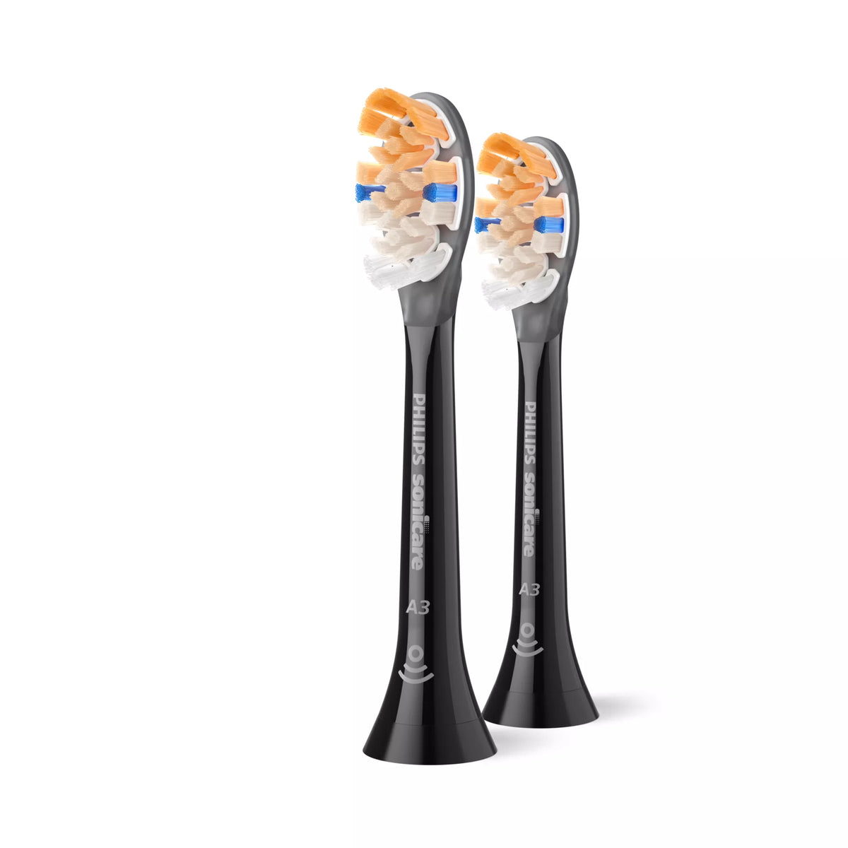 Philips Sonicare HX9092/88 cepillo de cabello 2 pieza(s) Negro