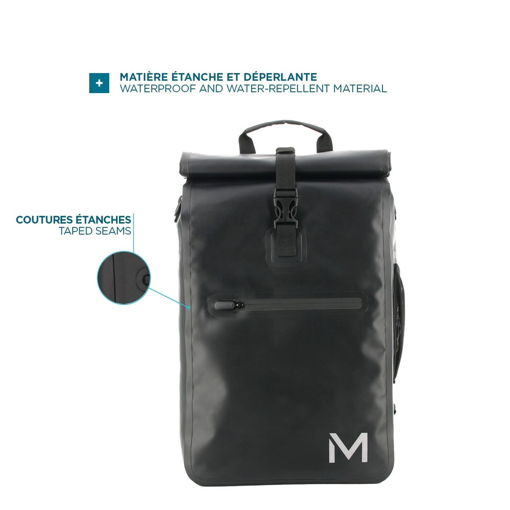 Bike - mochila para bicicleta / alforja - 25L 14-15.6IN - negra