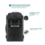 Bike - mochila para bicicleta / alforja - 25L 14-15.6IN - negra