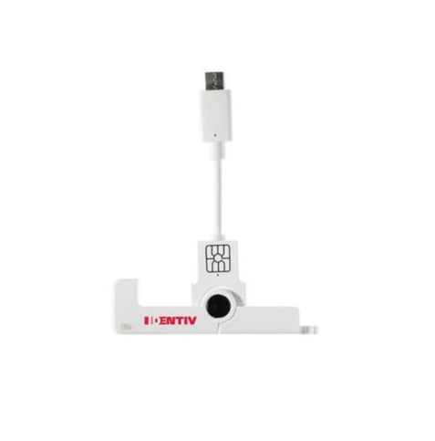Identiv uTrust SmartFold SCR3500 C, USB, white