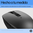 HP 710 Rechargeable Silent Black Bluetooth Mouse ratón Oficina Ambidextro RF Wireless + Bluetooth 3000 DPI (7)