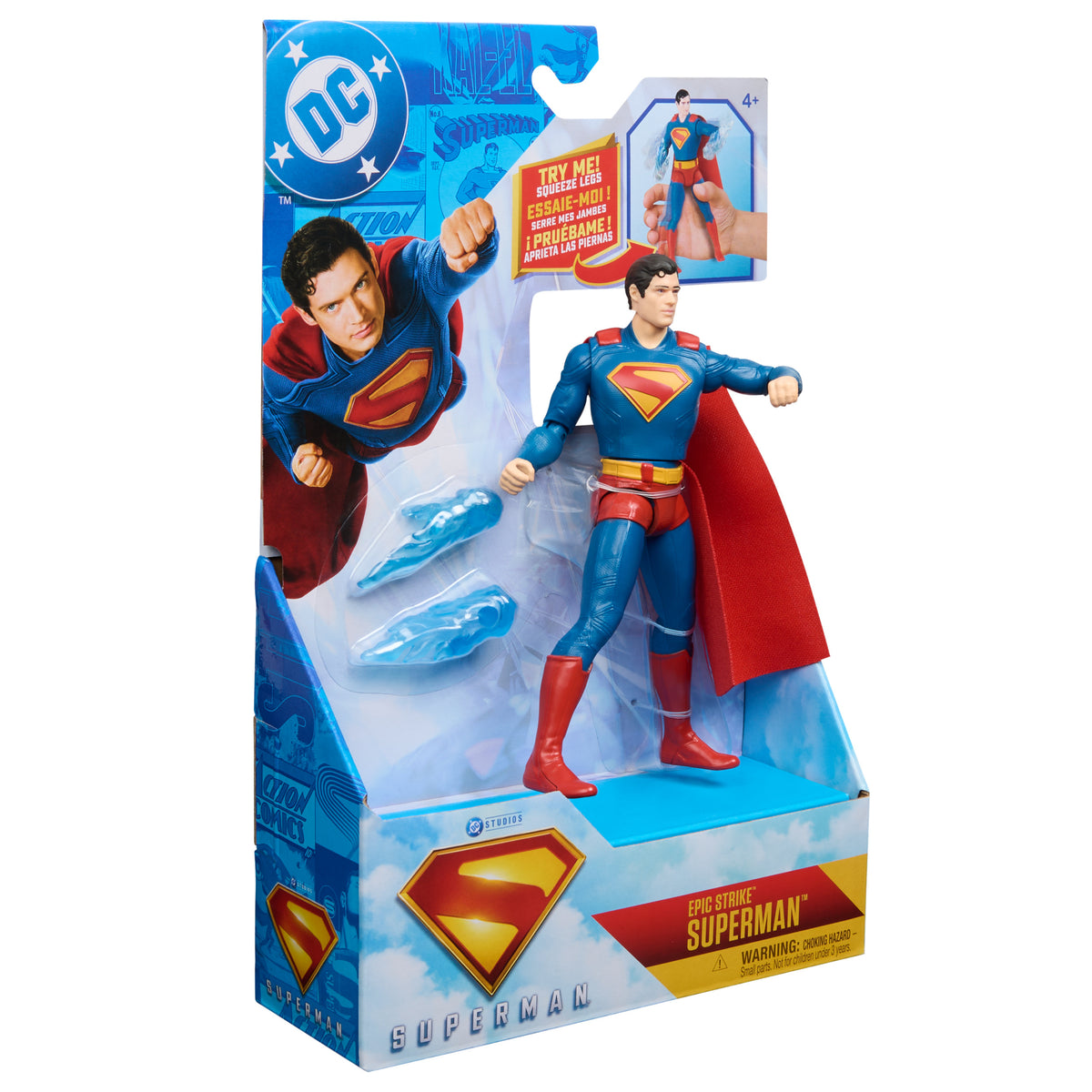 DC Comics SUP FGR 6in BattleAttackFeatSuperman GML