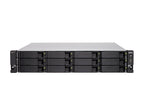 QNAP TS-H1886XU-RP-R2 NAS Bastidor (3U) Intel® Xeon® D D-1622 16 GB DDR4 0 TB QuTS hero Negro, Gris