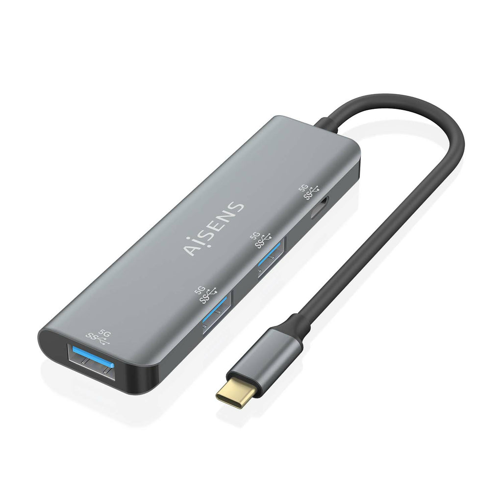 AISENS A109-0762 hub de interfaz USB 3.2 Gen 1 (3.1 Gen 1) Type-C 5000 Mbit/s (2)