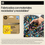 HP 937e EvoMore Yellow Original Ink Cartridge cartucho de tinta 1 pieza(s) Alto rendimiento (XL) Amarillo (4)