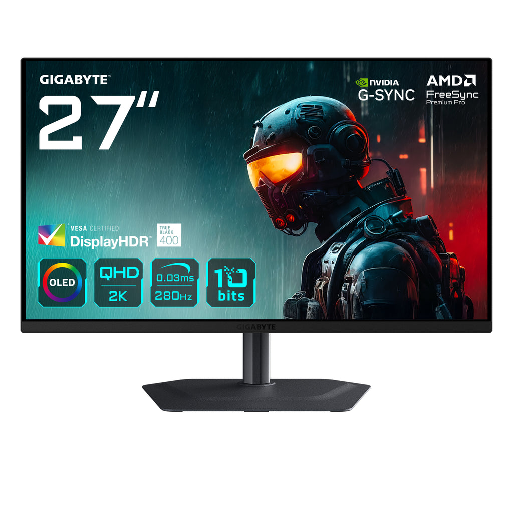 GIGABYTE MO27Q2A pantalla para PC 68,6 cm (27") 2560 x 1440 Pixeles Quad HD QD-OLED Negro (2)