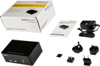 Startech SV231DPDDUA2 - 4K 60Hz, Conmutador KVM / audio / USB, 2 x KVM / audio (3)