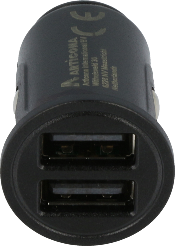 Adaptador carga coche ARTICONA Du. USB-A (2)
