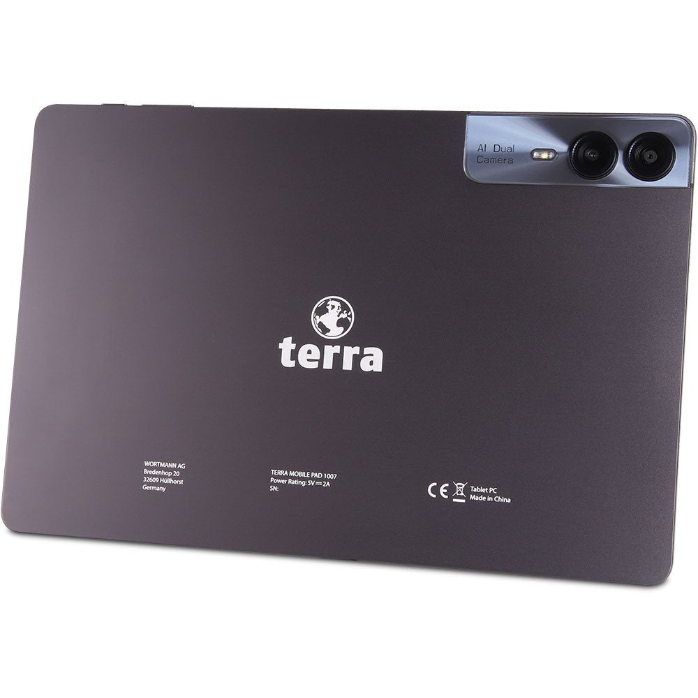 TERRA PAD 1007 4G Mediatek LTE 256 GB 27,8 cm (10.9") 8 GB Wi-Fi 5 (802.11ac) Android 14 Gris (2)