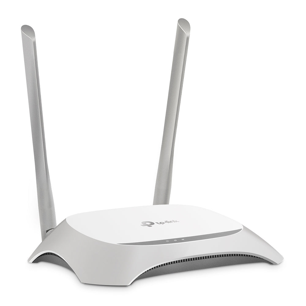 TP-Link TL-WR840N router inalámbrico Ethernet rápido Banda única (2,4 GHz) Gris, Blanco (2)