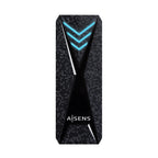 AISENS ASM2-RGB013B caja para disco duro externo Caja externa para unidad de estado sólido (SSD) Negro (2)