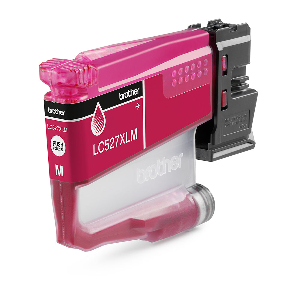 Brother LC527XLM cartucho de tinta 1 pieza(s) Original Alto rendimiento (XL) Magenta (5)