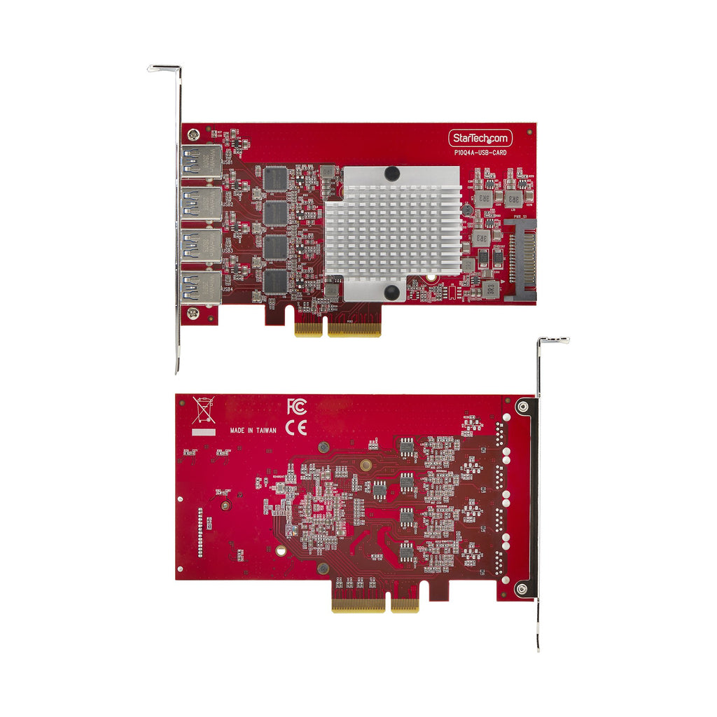 StarTech.com P10Q4A-USB-CARD tarjeta y adaptador de interfaz USB 3.2 Gen 2 (3.1 Gen 2) (4)