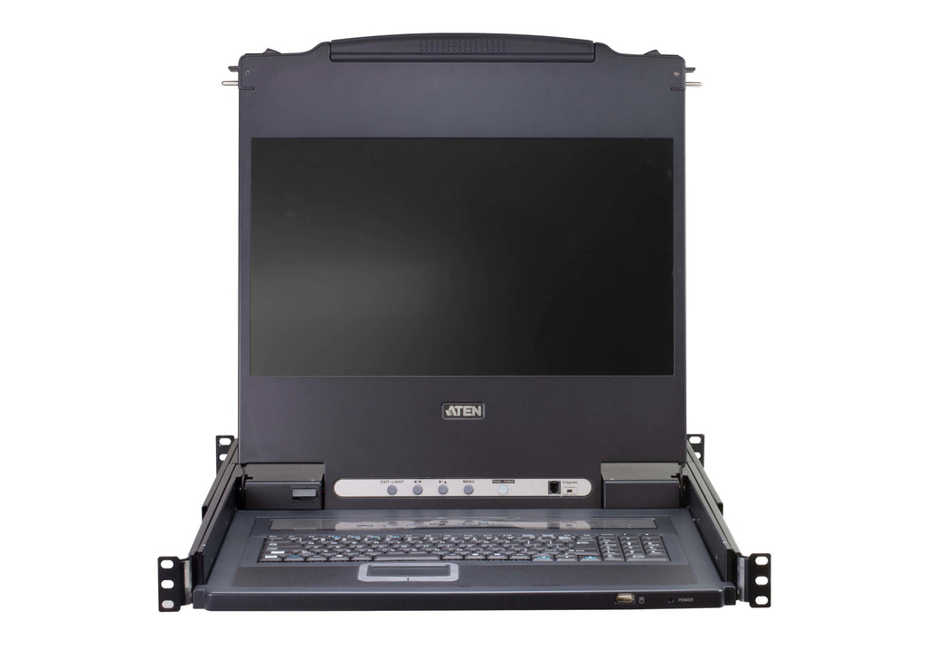 ATEN CL5708M interruptor KVM Montaje en rack Negro (7)